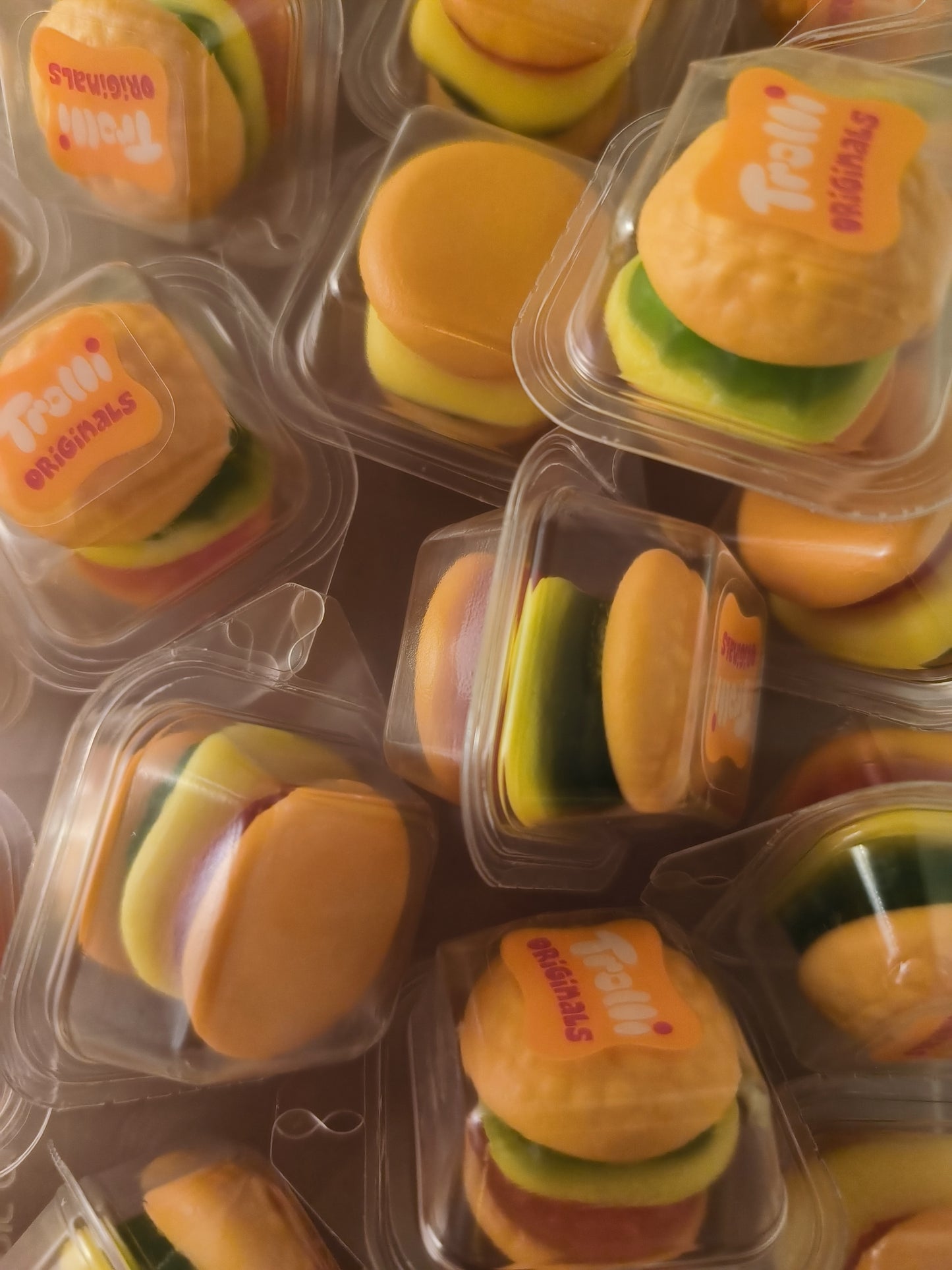 Mini burger trolli